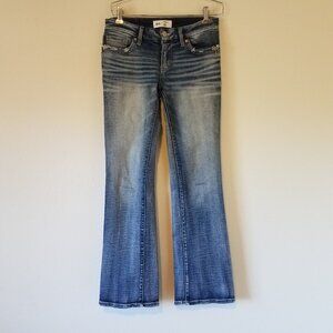 BKE Women's Boot Cut Jeans - Blue